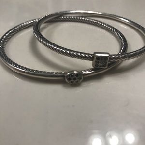David Yurman bangles.
